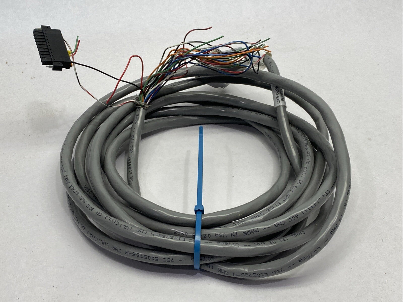 CAB-DB25FS FL25XX-15M Control Cable 25-Pin Sub D Female - New – Open box - Maverick Industrial Sales