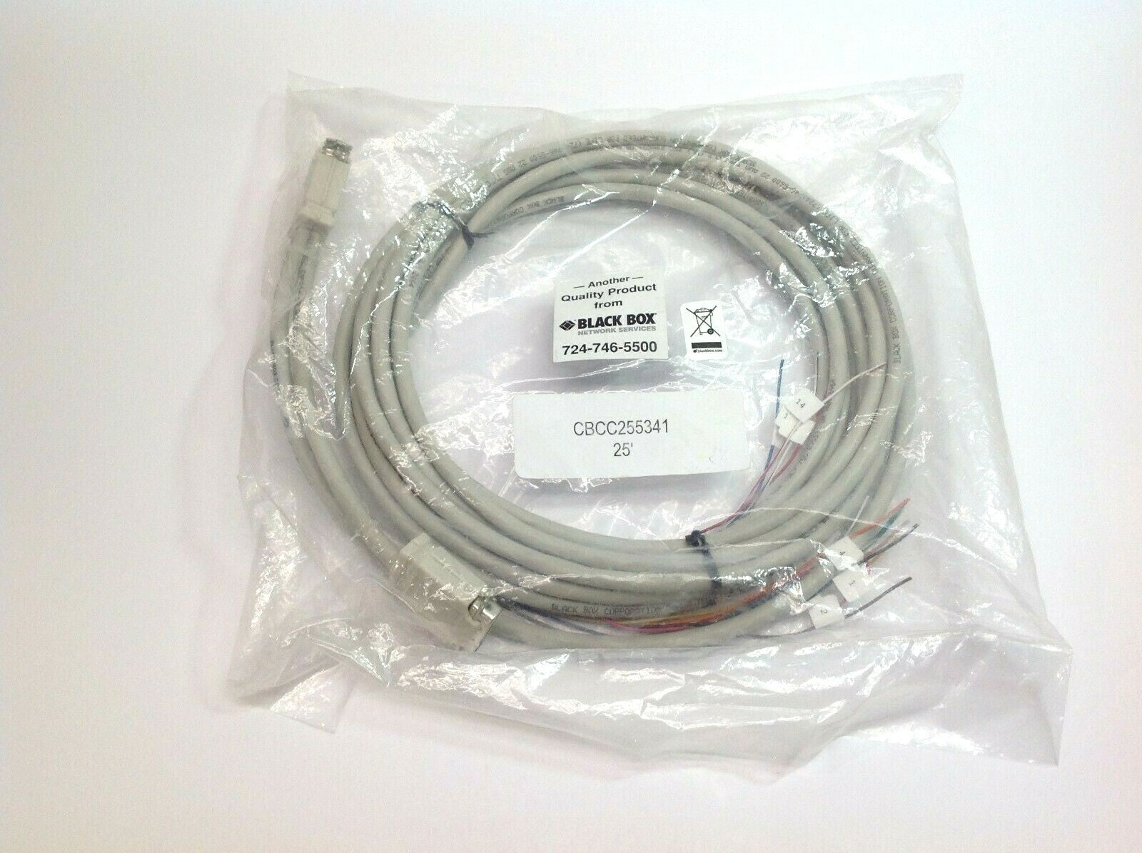 CBCC255341 | Black Box Cable Special Y DB15 Male To Female - New - Maverick Industrial Sales