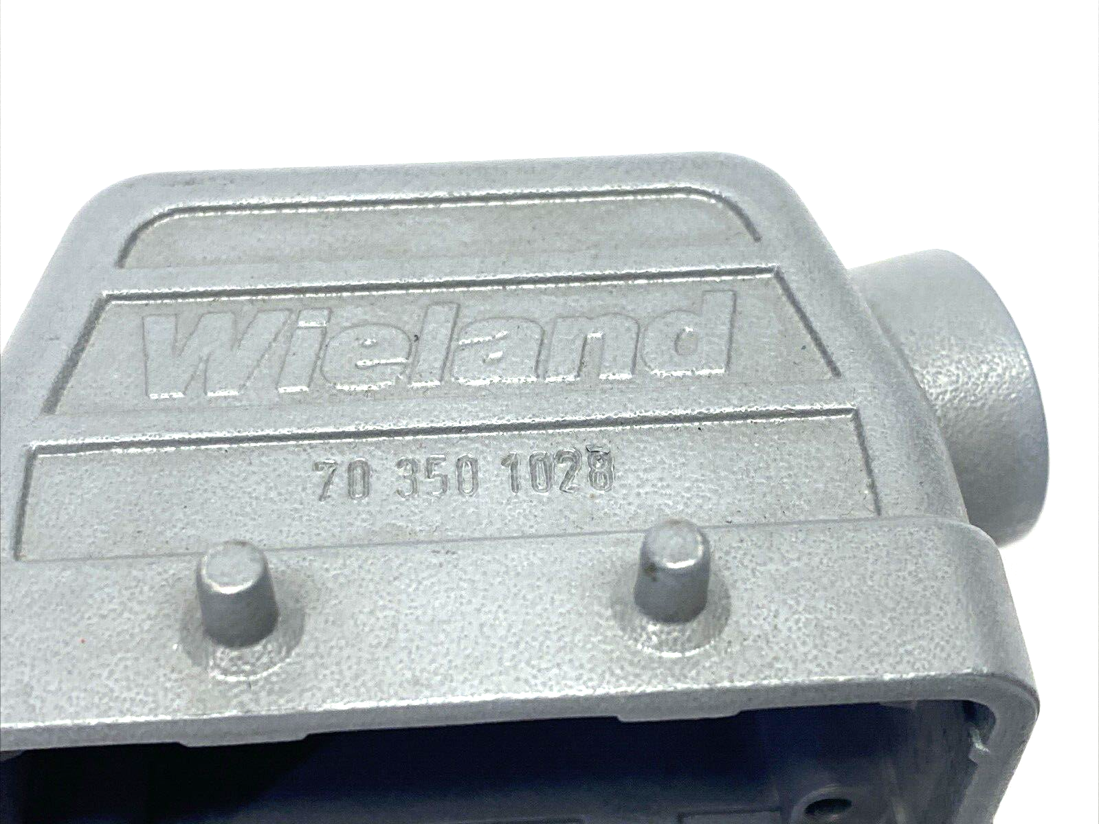 Wieland 70-350-1028 2-Lever Locking Connector Hood, Side Entry PG16 Size 10 - Used - Maverick Industrial Sales