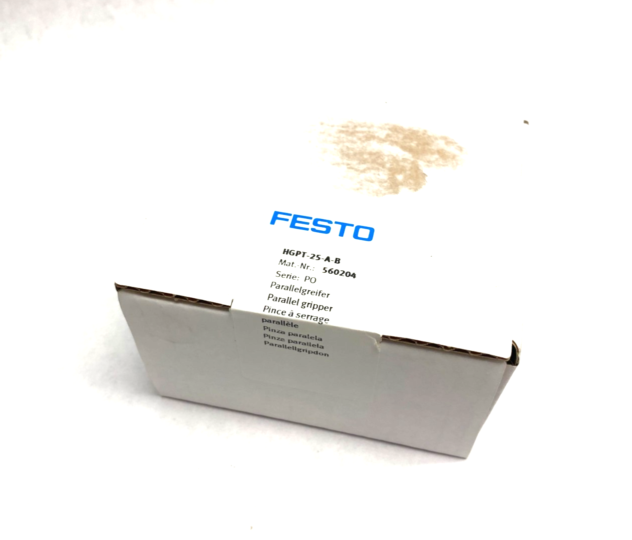 Festo HGPT-25-A-B Parallel Gripper 6mm Stroke Per Jaw Size 25 560204 - Maverick Industrial Sales
