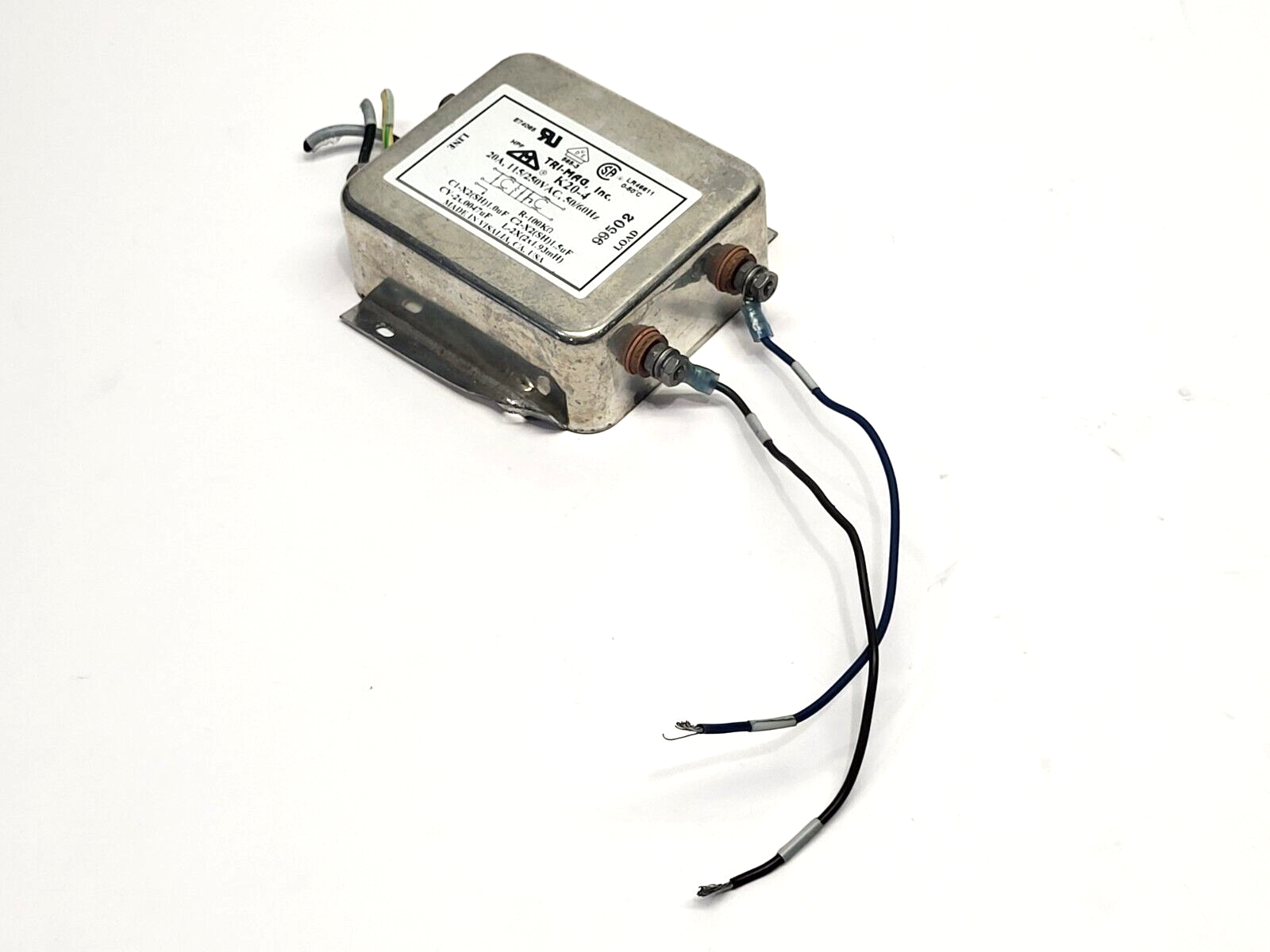 K20-4 | Tri-Mag High Current Amplifier 20A 115/250Vac 50/60Hz - Used - Maverick Industrial Sales