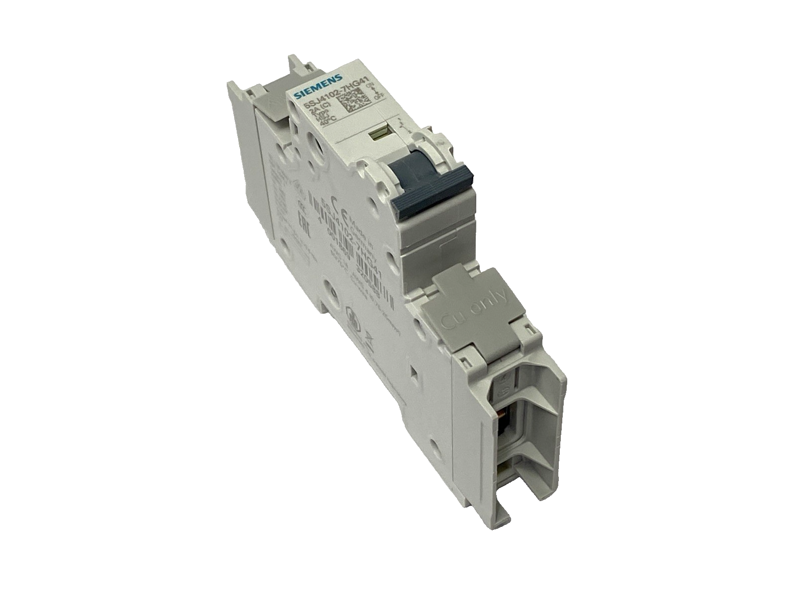 Siemens 5SJ4102-7HG41 Miniature Circuit Breaker 1-Pole 240V 2A - Maverick Industrial Sales