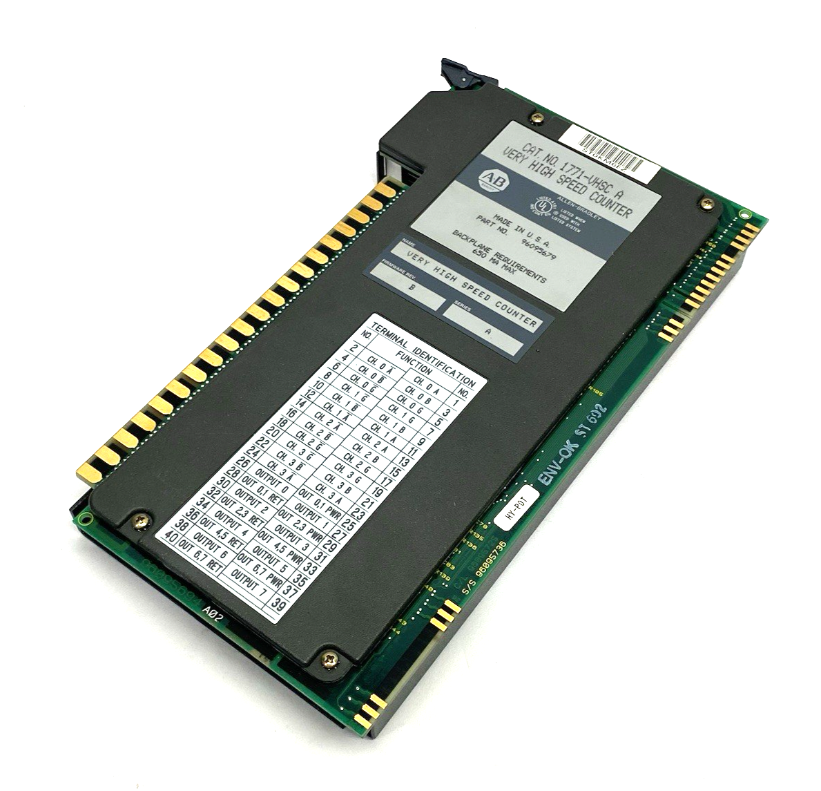 1771-VHSC | Allen Bradley Ser. A Very High Speed Counter Module - Used - Maverick Industrial Sales