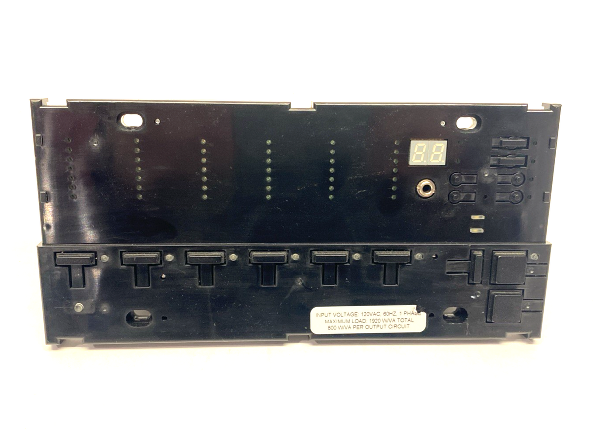 CLS-C6B | Crestron iLux Integrated Lighting System Control MISSING FRONT COVER - Used - Maverick Industrial Sales