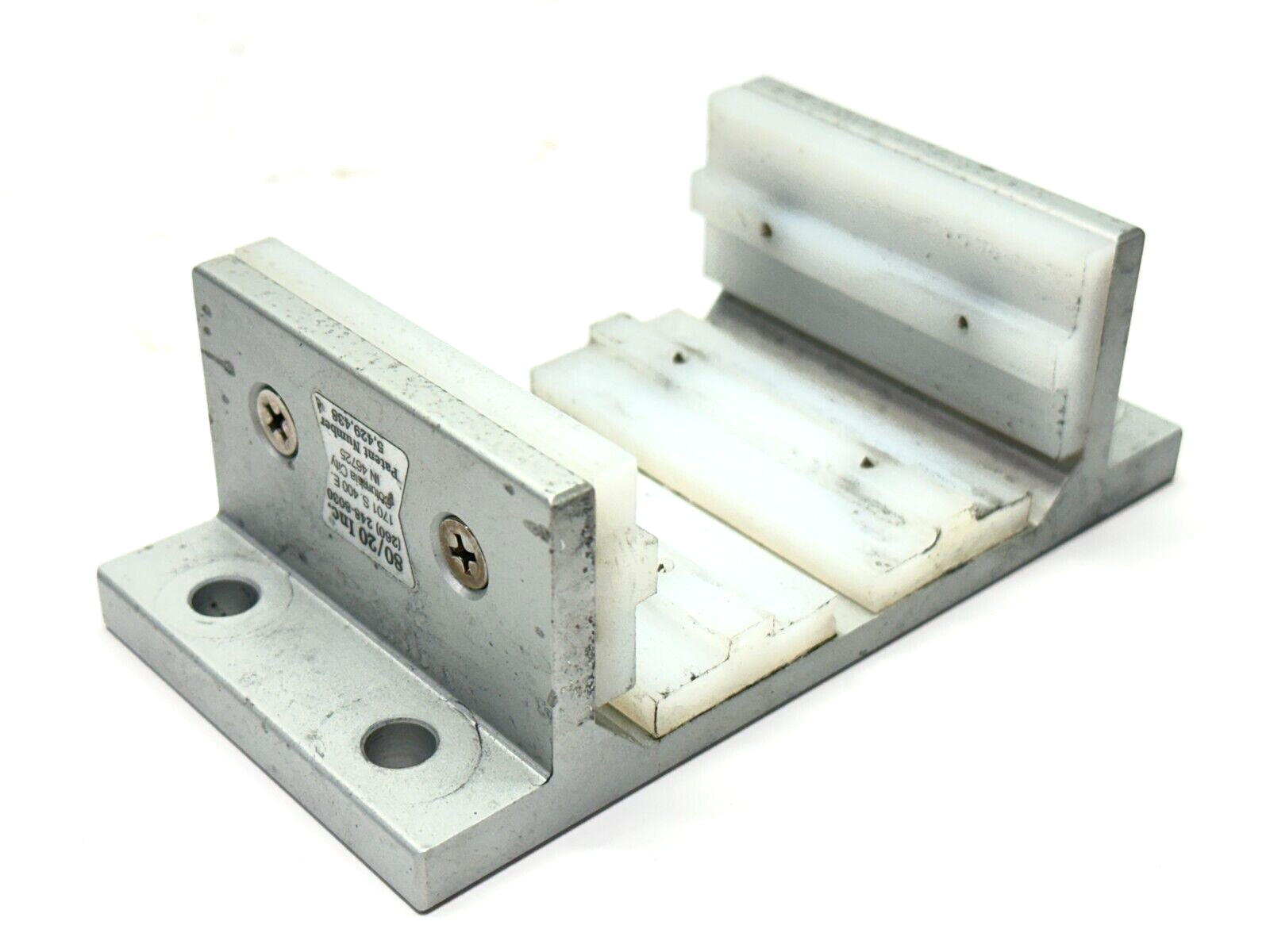 6833 | 80/20 Double Flange Short High-Cycle Linear Bearing 4-Slot Mount - Used - Maverick Industrial Sales