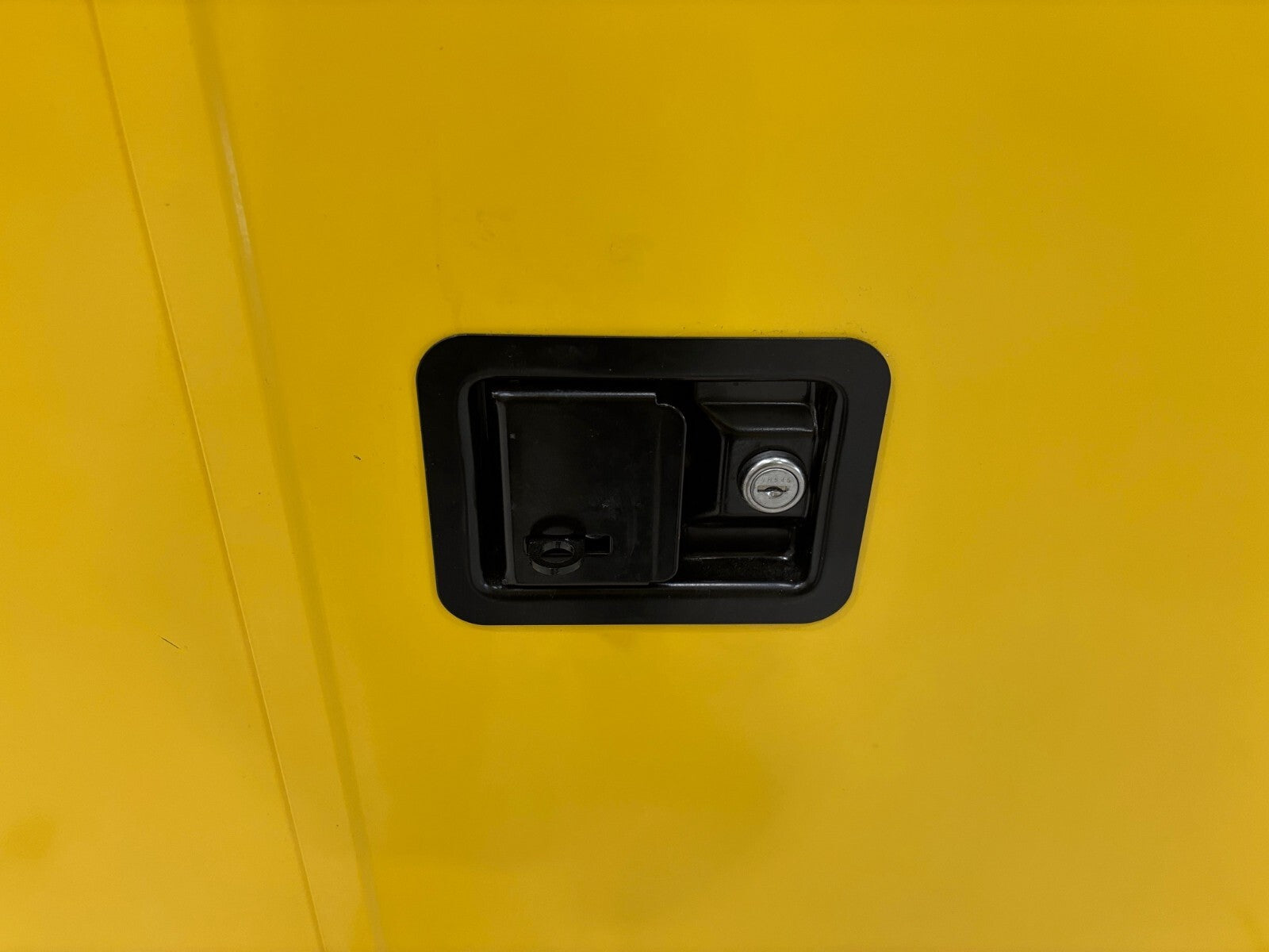 ULINE H-1564M-Y Flammable Liquid Storage Cabinet, 45 Gal. 170L Capacity, No Key - Used - Maverick Industrial Sales