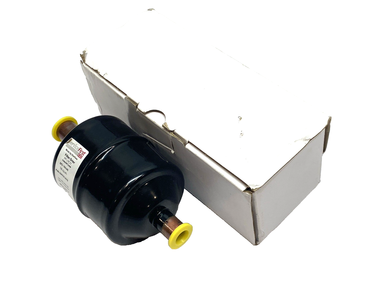 Trane DHY01470 ServiceFirst Liquid Line Drier 16 CU. IN. DCL165/4S Solder Ends - Maverick Industrial Sales