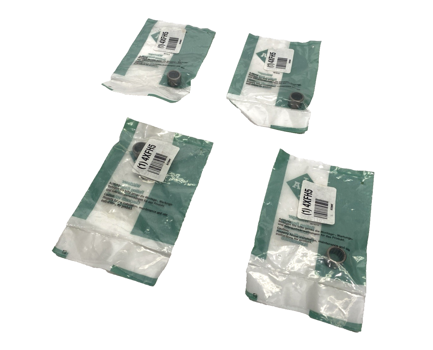 INA SCE88 Needle Roller Bearing, 1/2" Bore x 0.6875" OD x 1/2" Wide LOT OF 4 - Maverick Industrial Sales