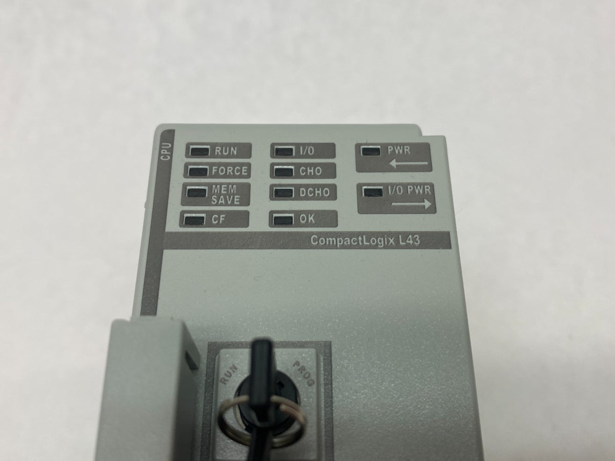 1768-L43 | Allen Bradley Ser. C CompactLogix 2MB Memory Controller - Used - Maverick Industrial Sales