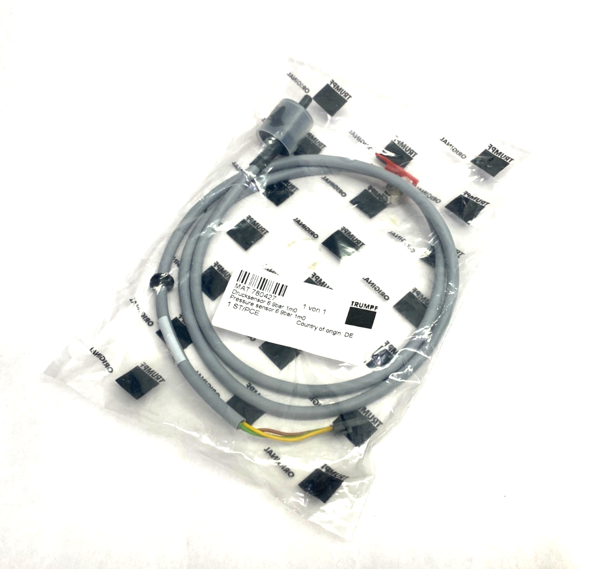 780427 | Trumpf Pressure Sensor 6.9bar 1m0 - New - Maverick Industrial Sales