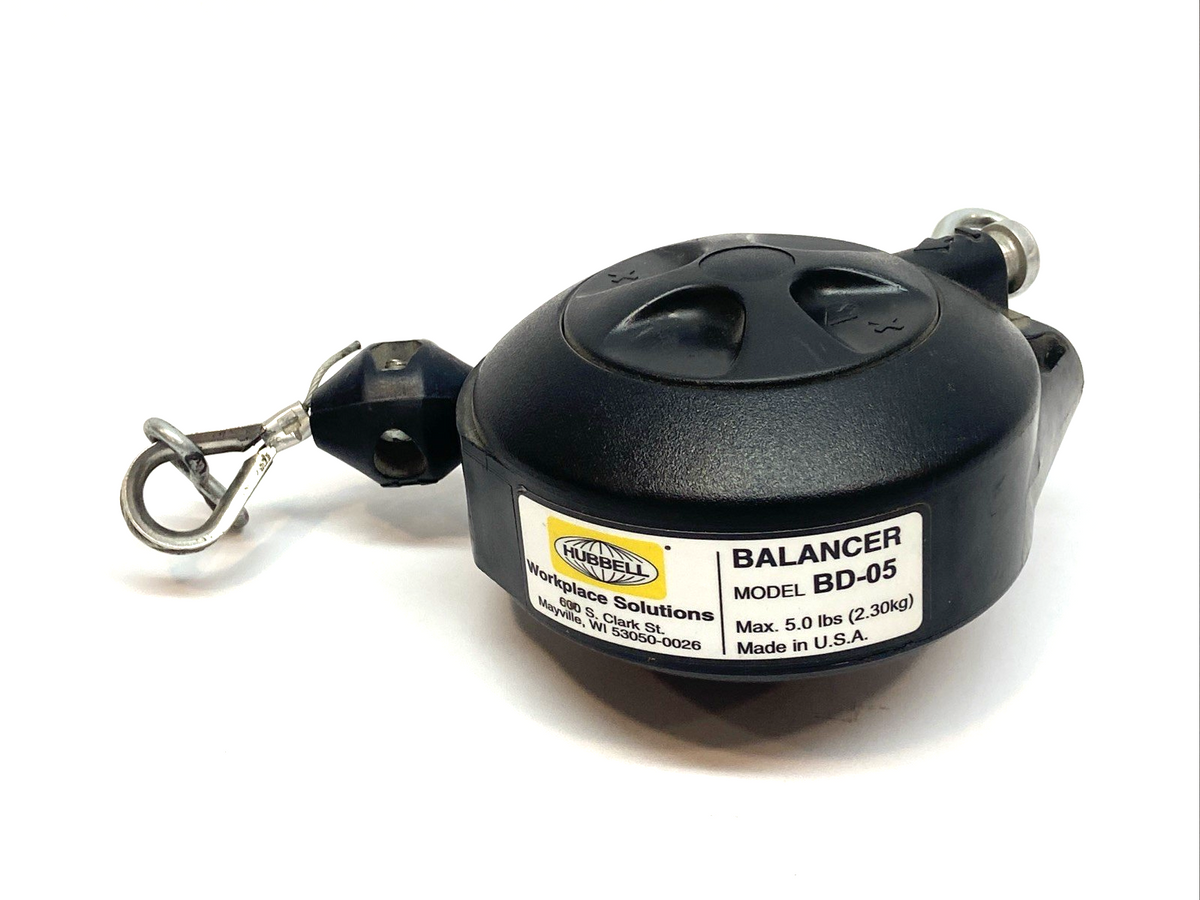 Hubbell BD-05 Tool Balancer 5lbs/2.3kg MAX - Maverick Industrial Sales