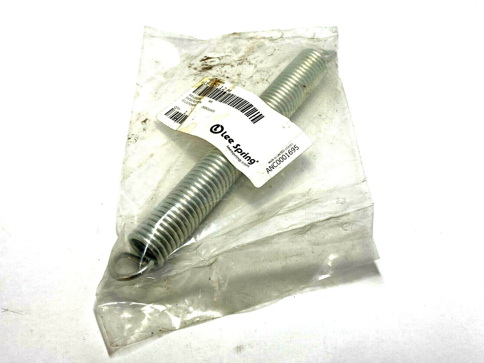 Lee Spring LE135J 12 M Standard Extension Spring 0.135" Wire Diameter 7.54" Body - Maverick Industrial Sales