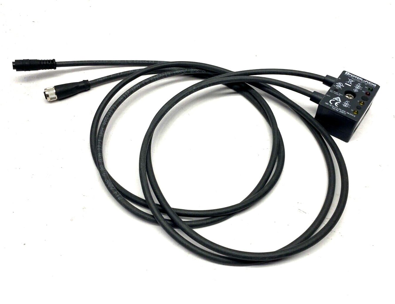 Pepperl+Fuchs VBA-1E1A-G10-ZAL/E2L-1M-2V3-G AS-i Sensor/Actuator Module 245612 - Used - Maverick Industrial Sales