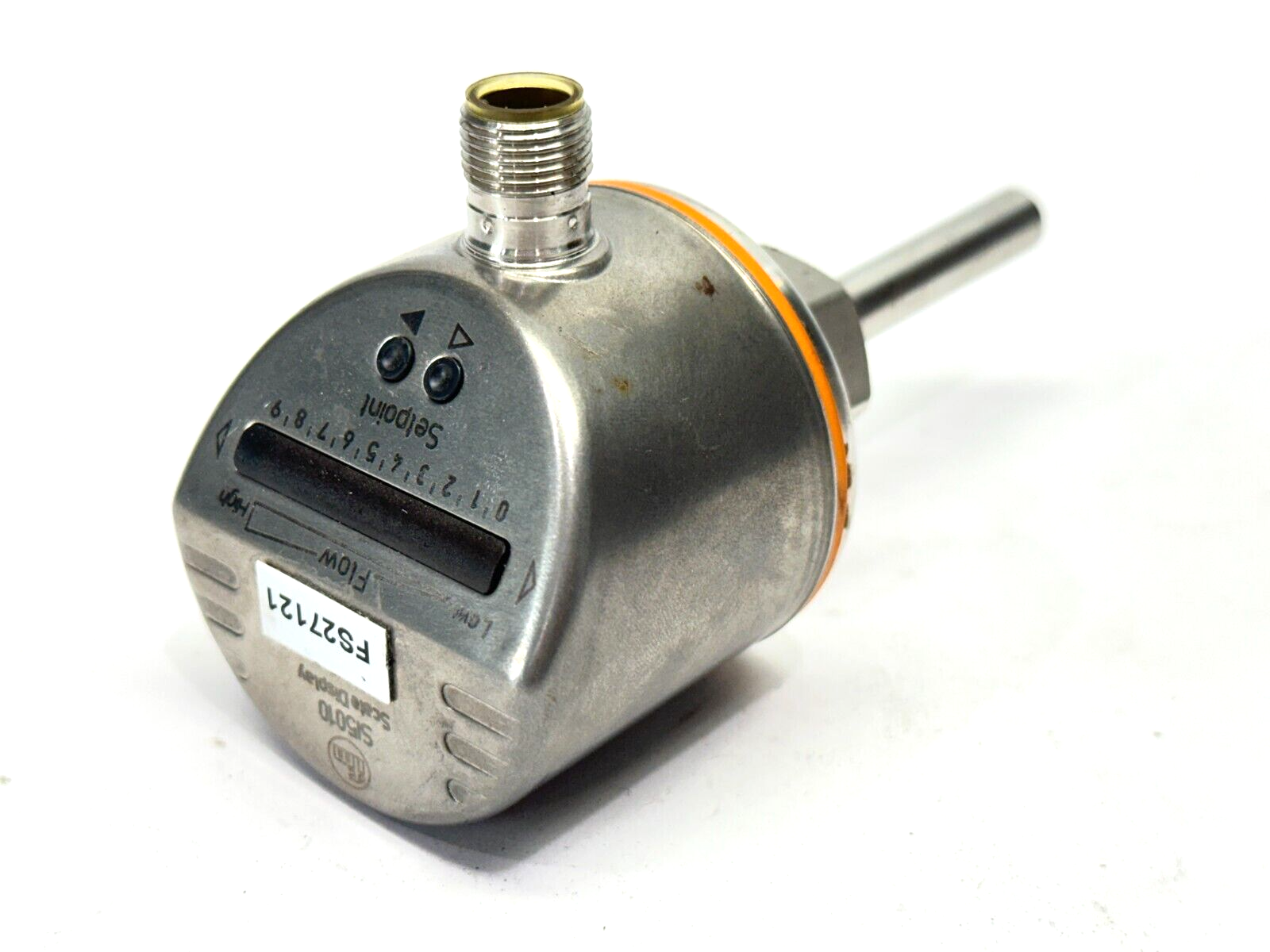IFM SI5010 Pressure Flow Sensor With Display - For parts or not working - Maverick Industrial Sales