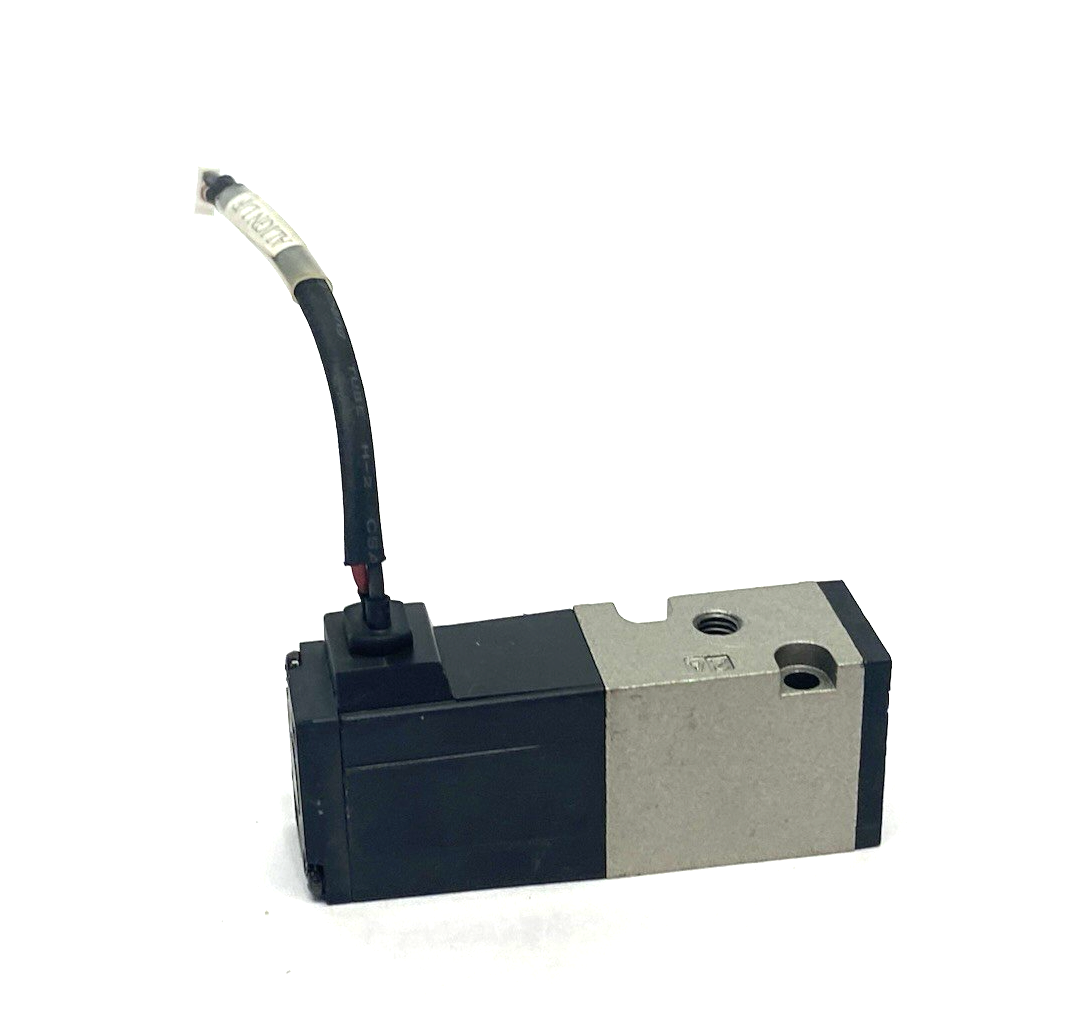 SMC VK332-5G-M5 Solenoid Valve 3-Port, Body Ported, 0~0.7MPa Press - Maverick Industrial Sales