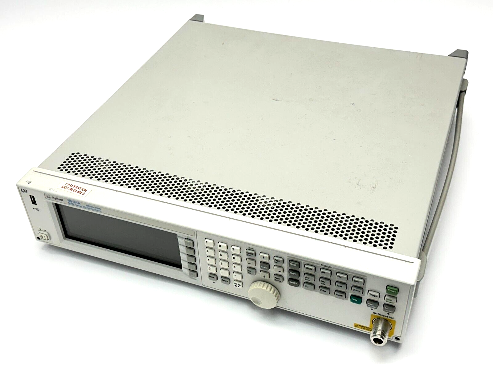 Agilent N5181A MXG Signal Generator 100kHz-3GHz MY49061022 Option 503 ALB - Maverick Industrial Sales