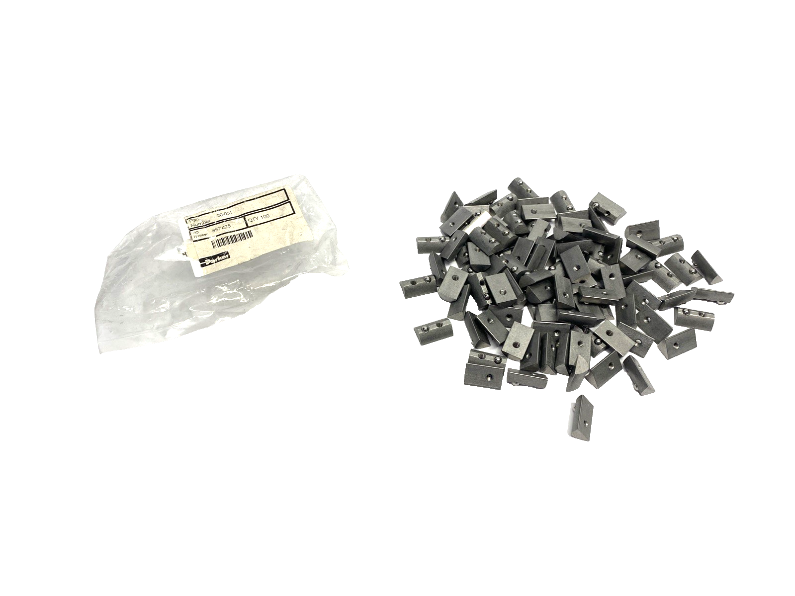 20-051 | Parker T-Slot Aluminum Framing Standard T-Nut, M4, LOT OF 90 - New – Open box - Maverick Industrial Sales