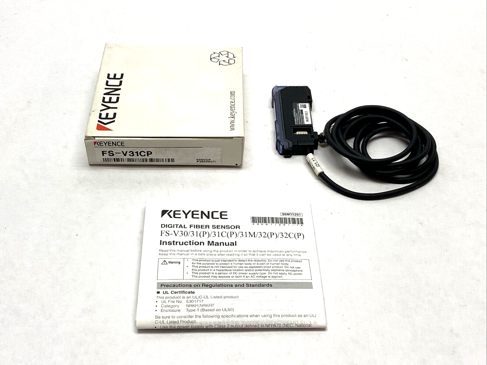 FS-V31P | Keyence Fiber Amplifier M8 Connector Type - New – Open Box - Maverick Industrial Sales