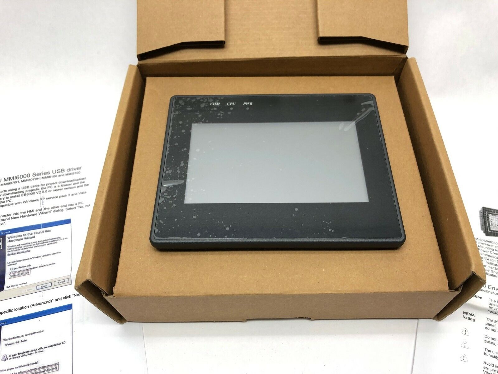 KEP MMI8050 4.3" Touch Screen Operator PLC HMI Display, Kessler-Ellis Products - Maverick Industrial Sales