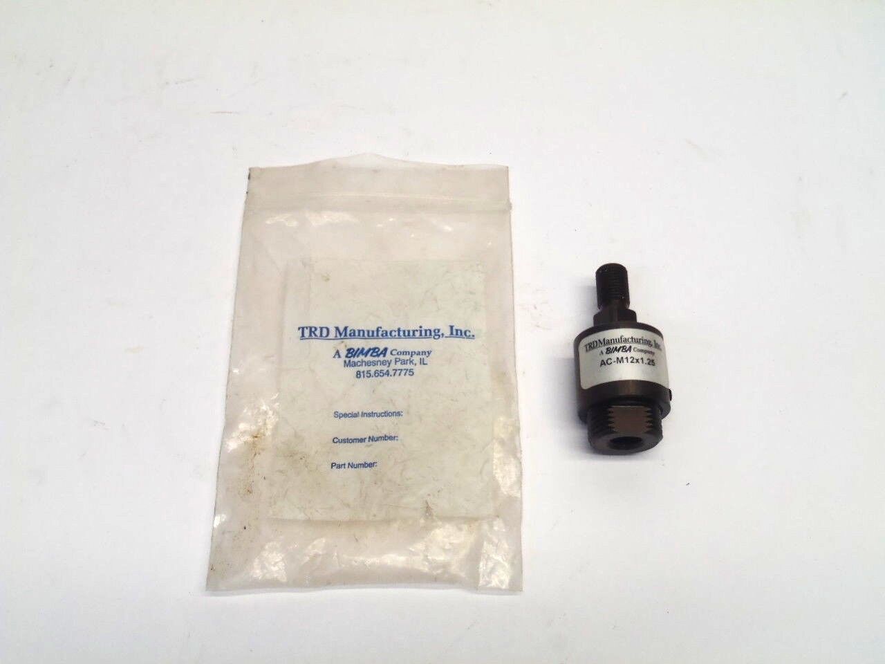 Bimba AC-M12x1.25 Alignment Coupler 40mm Bore - Used - Maverick Industrial Sales