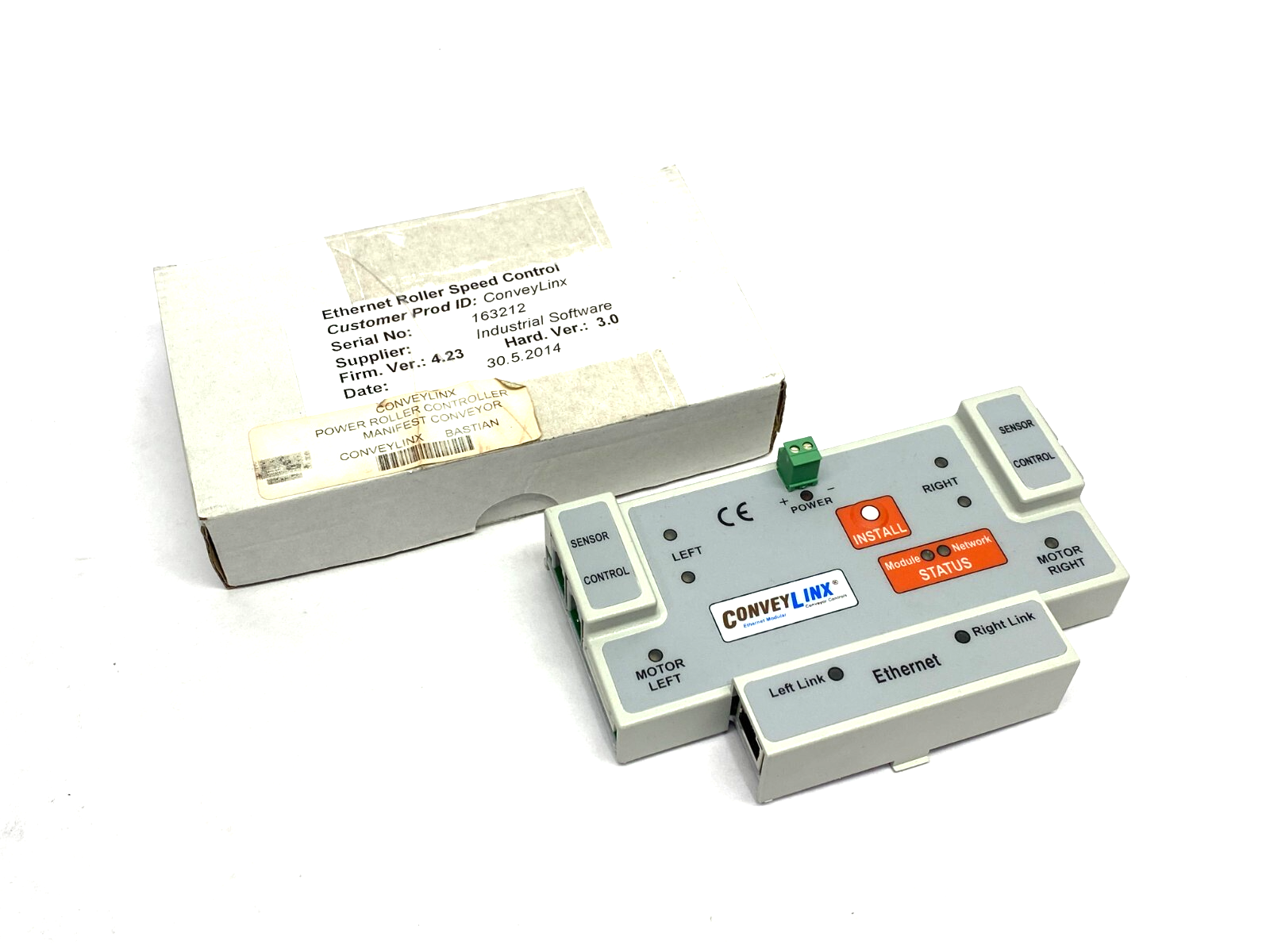 ConveyLinx Ethernet Roller Speed Controller Hardware Ver. 3.0 - New – Open box - Maverick Industrial Sales