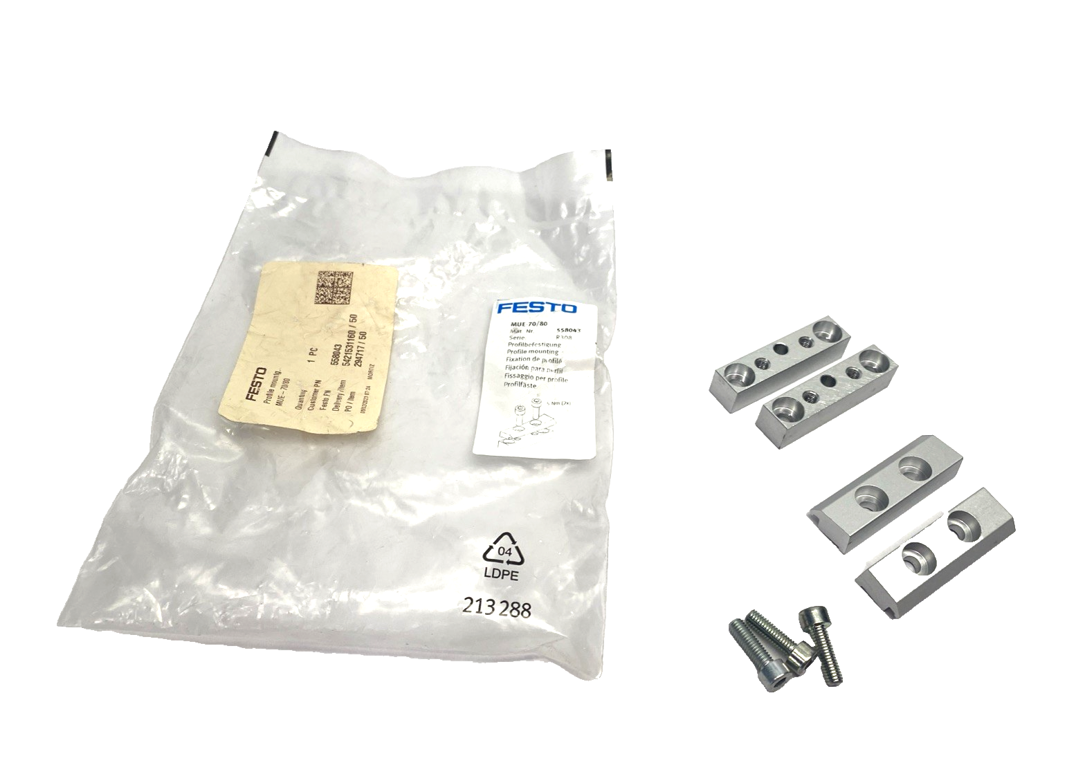 Festo MUE-70/80 Profile Mounting 558043 - Maverick Industrial Sales