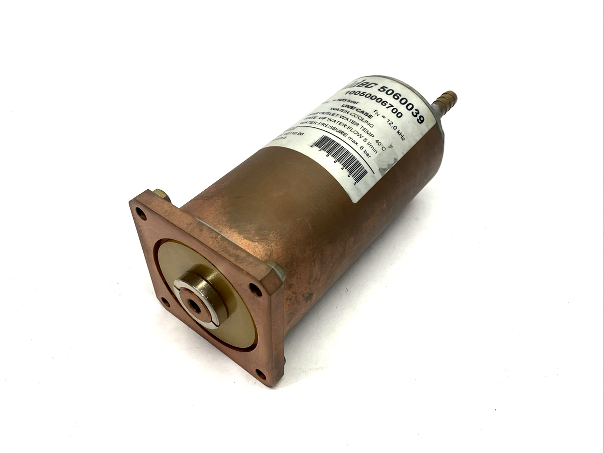 Eldec 5060039 Induction Machine Capacitor, Live Case, 505 kvar 12,0 kHz - Maverick Industrial Sales