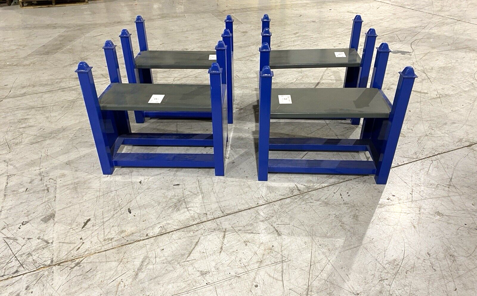 Vestil CRAD-75 Stackable Bar Cradle with Shelf LOT OF 4 - Used - Maverick Industrial Sales