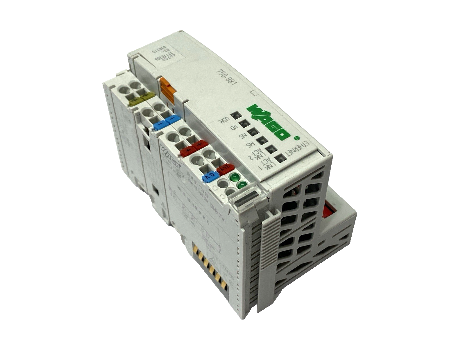 Wago 750-881 Ethernet Controller 2-Port 24VDC - Used - Maverick Industrial Sales