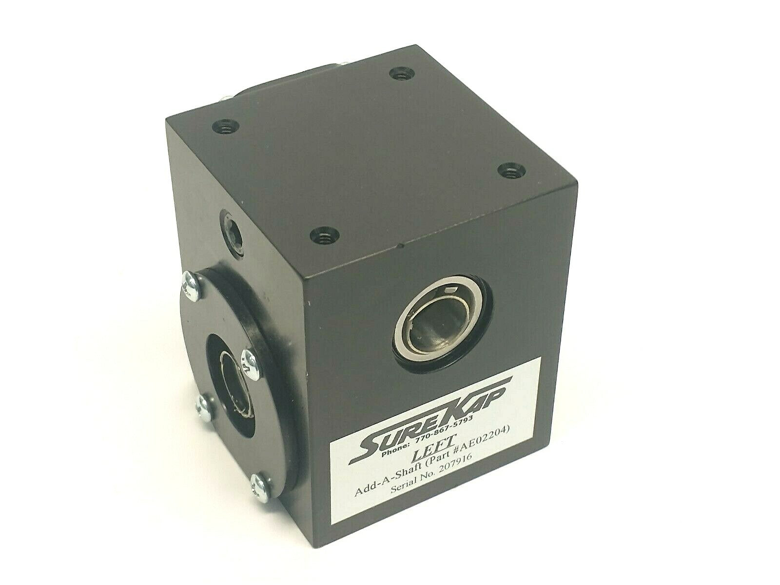 SureKap AE02204 Add-A-Shaft Leak-Proof Gearbox LEFT - New – Open box - Maverick Industrial Sales
