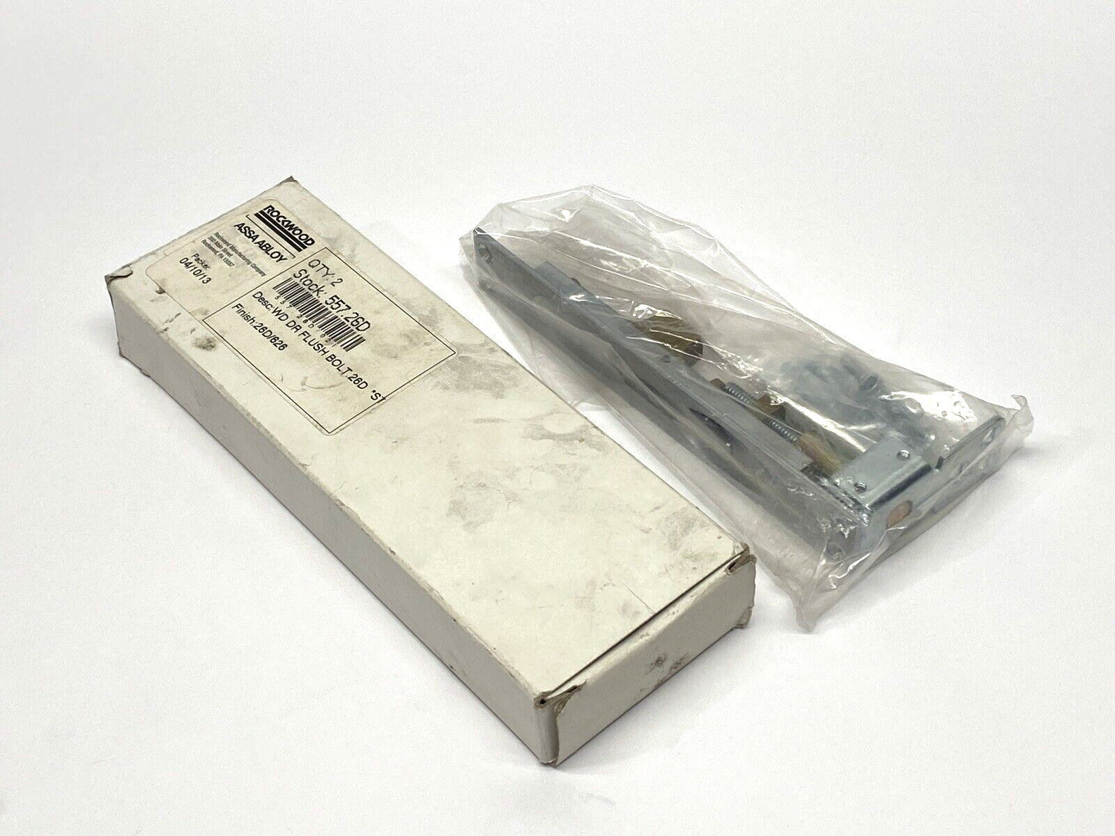 557.26D | Rockwood Manual Flush Bolt - New – Open box - Maverick Industrial Sales