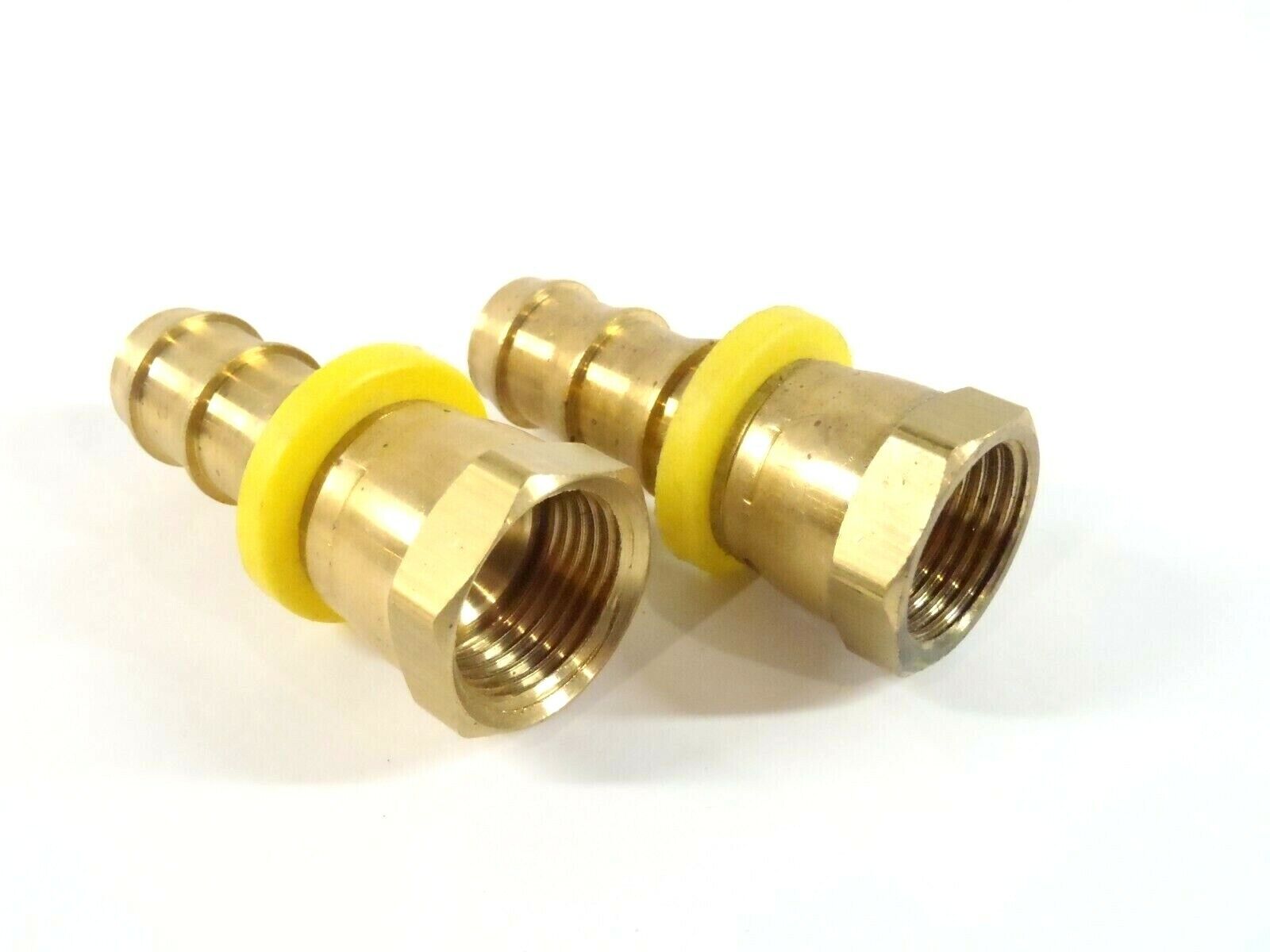 2871014C | Dixon Brass 7/8" Swivel 5/8" Barbed Hose Fitting LOT OF 2 - New – Open box - Maverick Industrial Sales