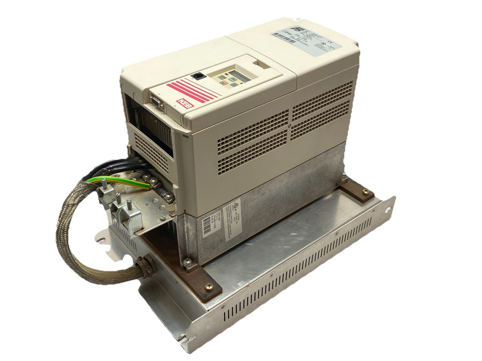 KEB Homag 17F5ABG-YA0M F5 AC Motor Drive 18.5kW 4.008.39.1346 - Used - Maverick Industrial Sales