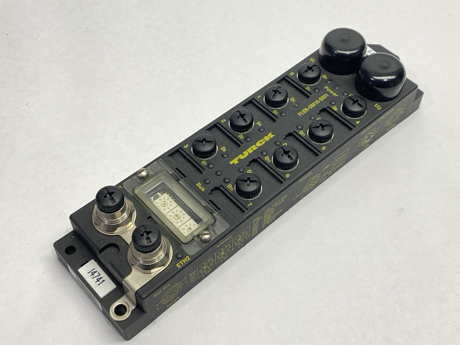 FGEN-OM16-5001 | Turck Multiprotocol I/O Module For Ethernet 16 Outputs 6825430 - Used - Maverick Industrial Sales