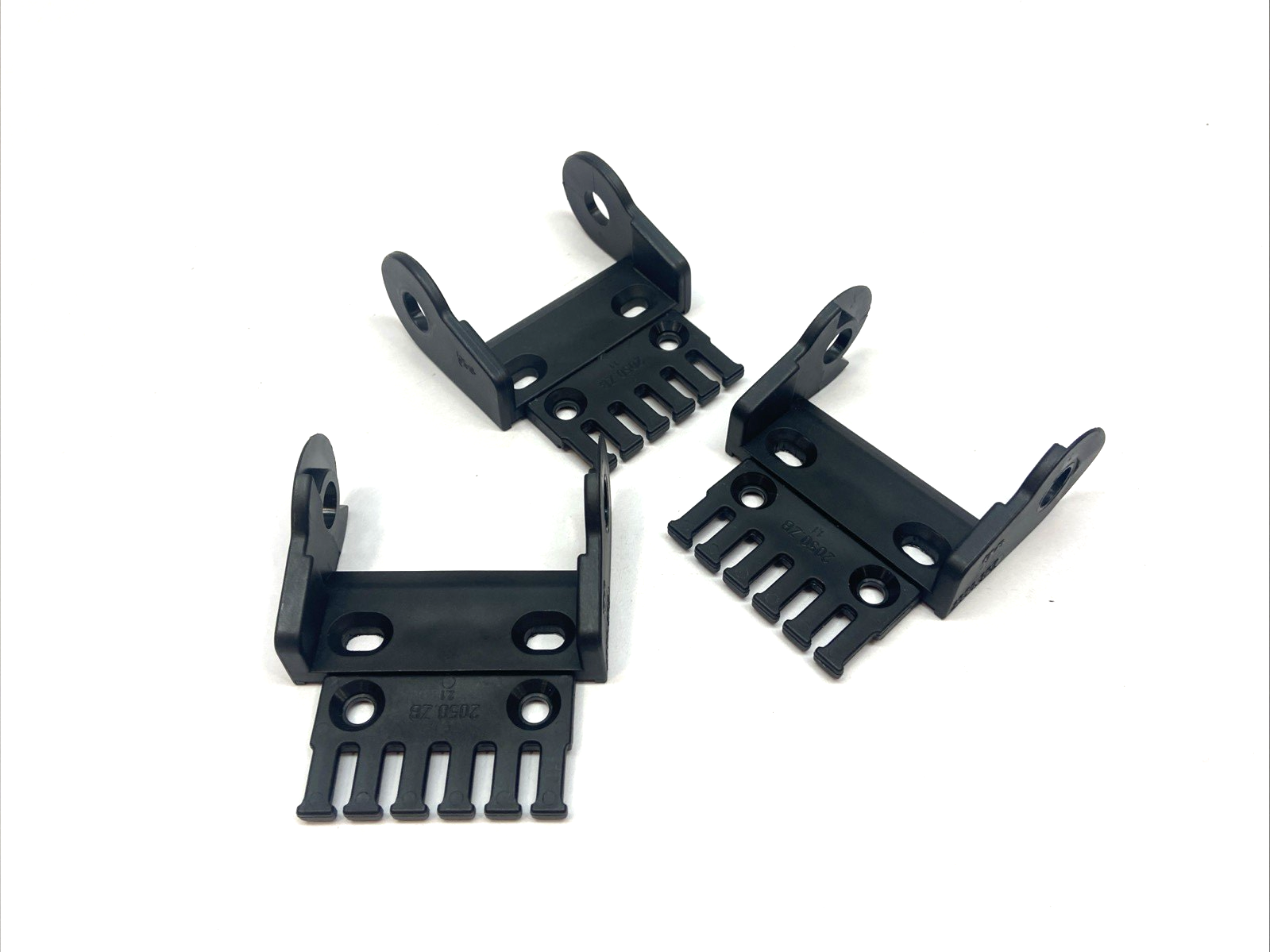 Igus 2050.3PZ Cable Carrier Mounting Bracket w/ 2050.BZ Tiewrap Plate LOT OF 3 - Maverick Industrial Sales