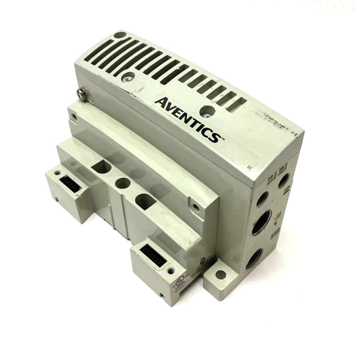 Aventics 8503AK428327007 Muffler End Plate & P599AE508827001 Valve Driver - Maverick Industrial Sales