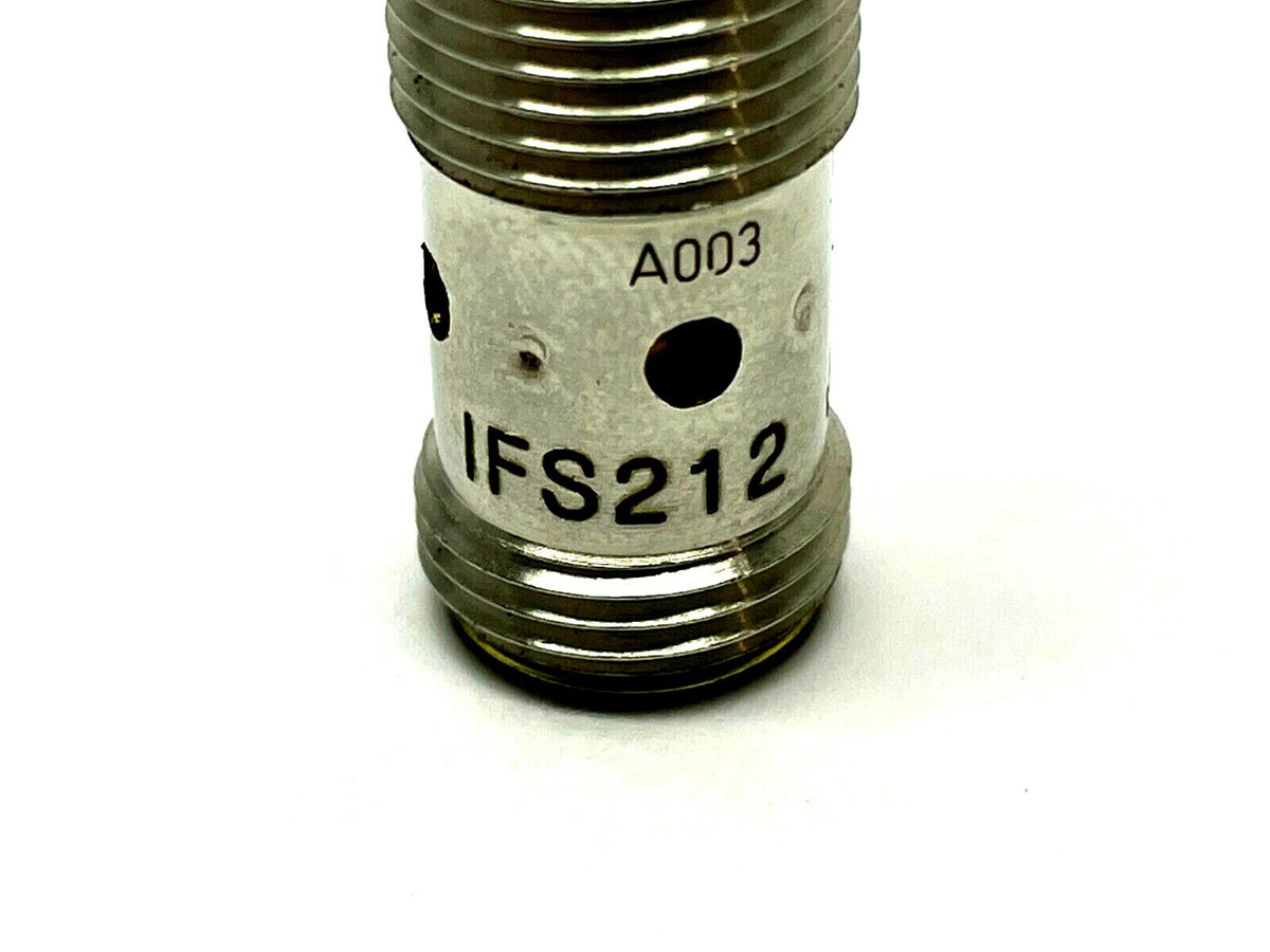 IFS212, IFK3004BBPKG/US-104 | IFM IFS212 Inductive Proximity Sensor M12 Thread 4mm Range IFK3004BBPKG/US-104- New – Open box - Maverick Industrial Sales