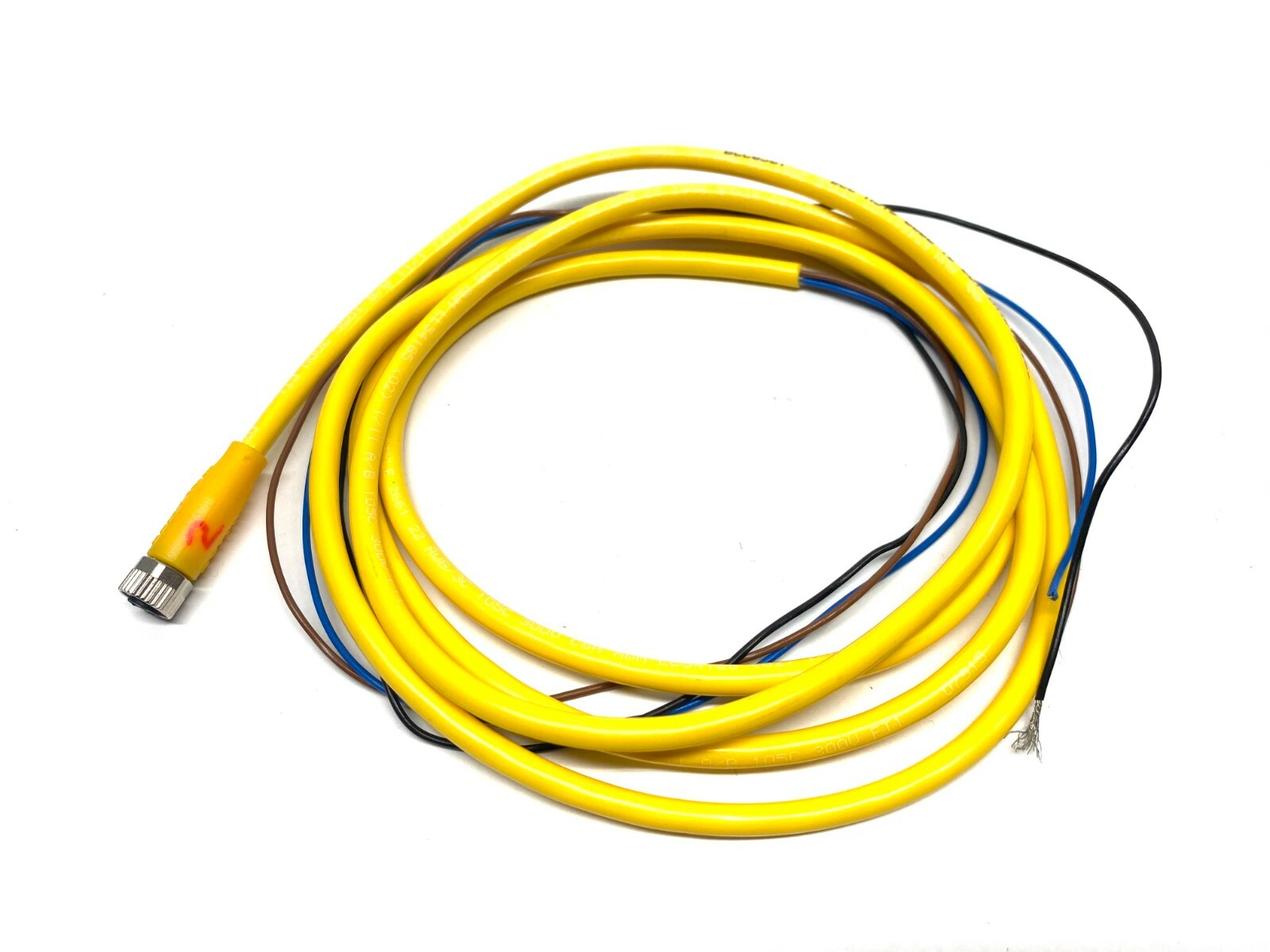 Balluff BCC050Y Single Ended Cordset BCC M313-0000-10-001-VX43T2-020 - Used - Maverick Industrial Sales