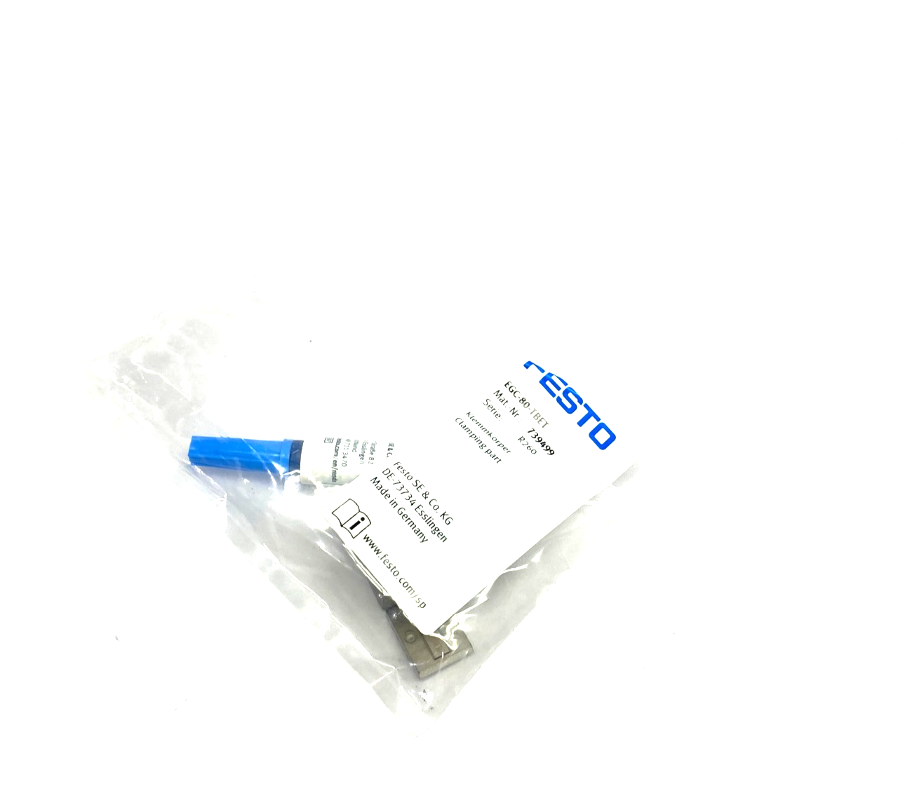 Festo EGC-80-TBET Clamping Part 739499 - Maverick Industrial Sales