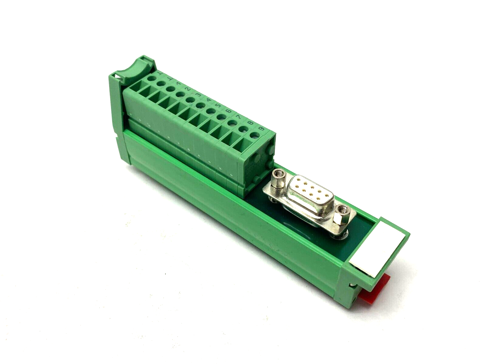 Phoenix Contact 2959560 SLIM LINE Termination Board UM 25-D 9SUB/B/FRONT/Q - New – Open box - Maverick Industrial Sales