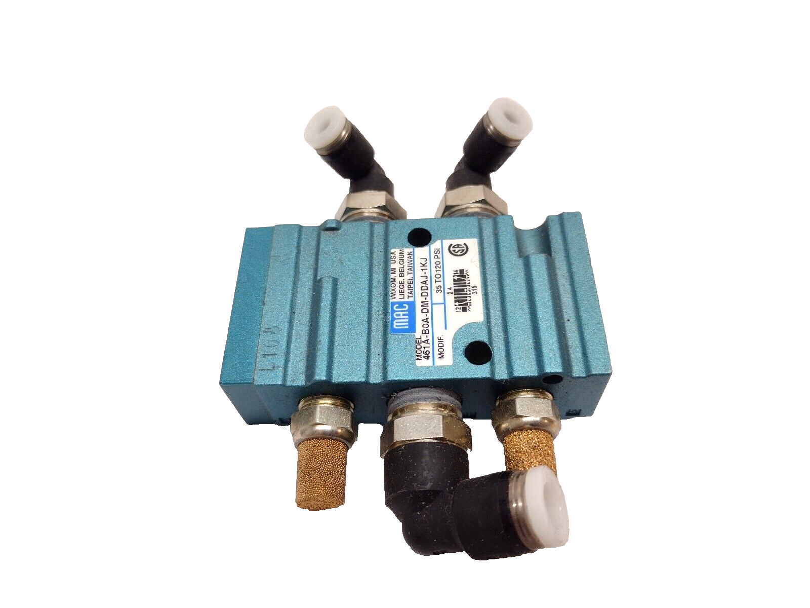 461A-B0A-DM-DDAJ-1KJ | Mac Valves Valve Manifold Body - Used - Maverick Industrial Sales