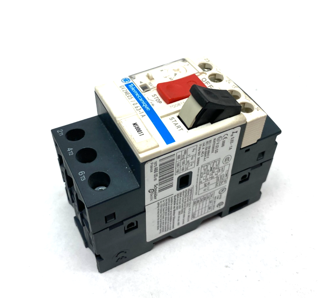 GV2ME05 | Schneider Electric Telemecanique TeSys Deca Manual Starter and Protector - Used - Maverick Industrial Sales