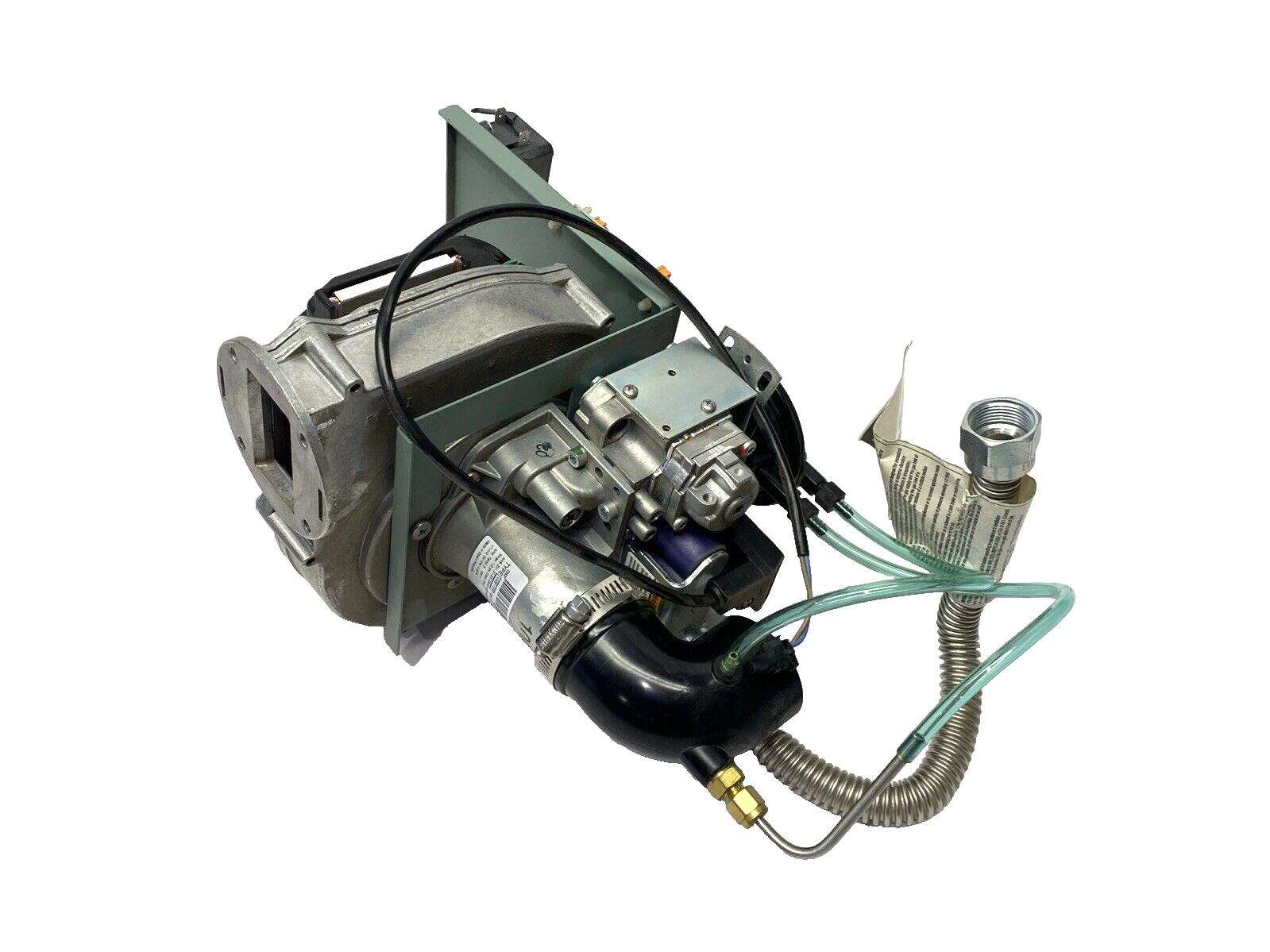 VK8115F, RG148/1200-3612-010201 | Honeywell VK8115F Natural Gas Valve Assembly w/ Ebmpapst RG148/1200-3612-010201- Used - Maverick Industrial Sales
