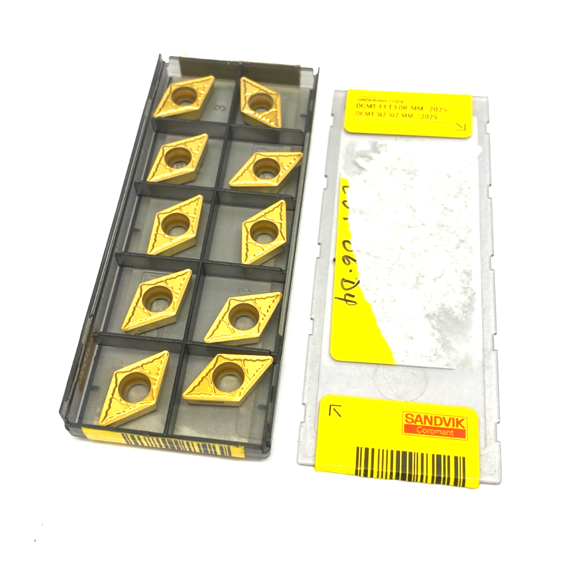 DCMT 11 T3 08-MM 2025 | Sandvik Coromant CoroTurn® 107 Turning Insert 5730512 - New – Open box - Maverick Industrial Sales
