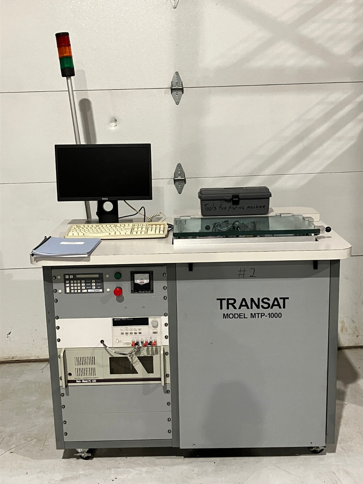 MTP-1000 | Transat Quartz Crystal Plating System CTI On-Board 8 Cryopump - Used - Maverick Industrial Sales