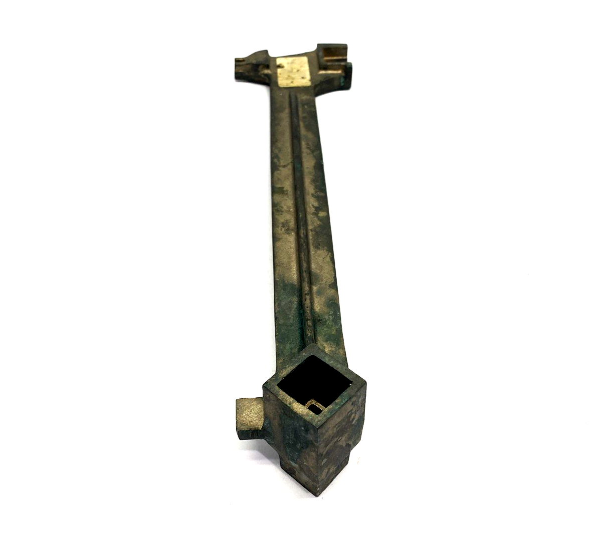 W58S | Ampco Non-Sparking Drum Plug/Bung Wrench, Aluminum Bronze, 15" Length - Used - Maverick Industrial Sales