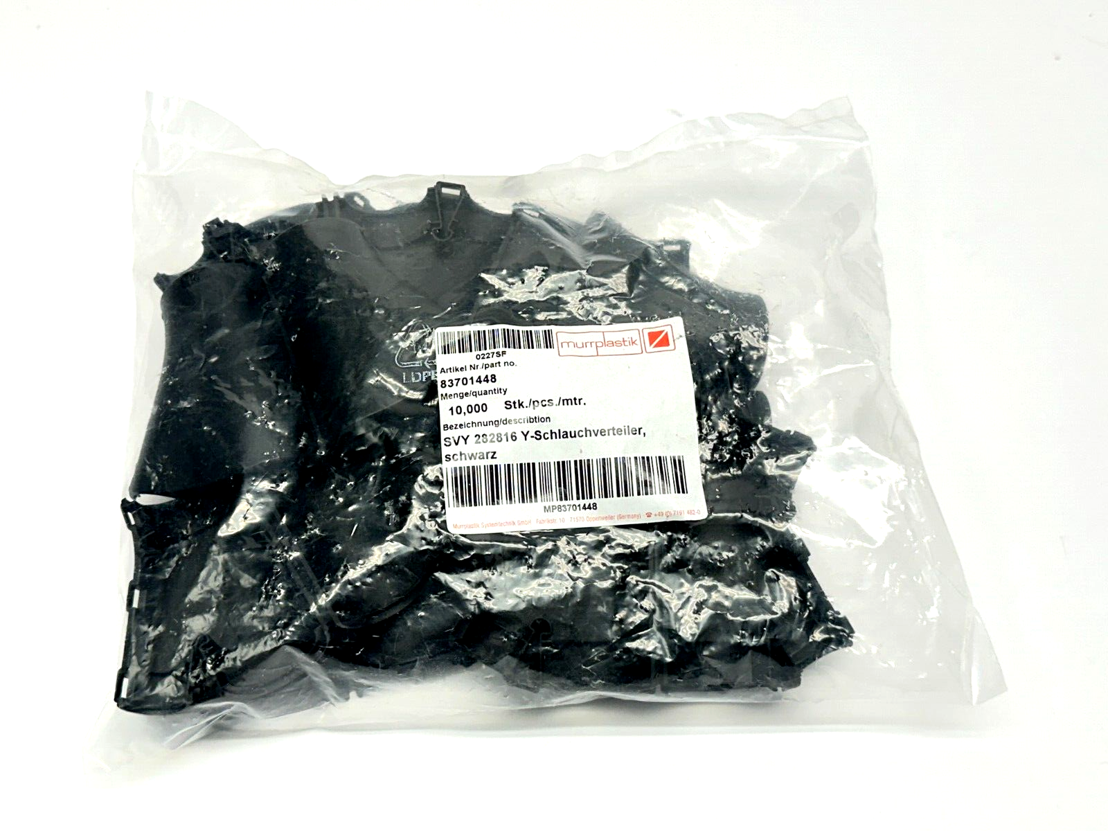 Murrplastik 83701448 Y-Shaped Conduit Wear Protector SVY 282816 BAG OF 10 - Maverick Industrial Sales