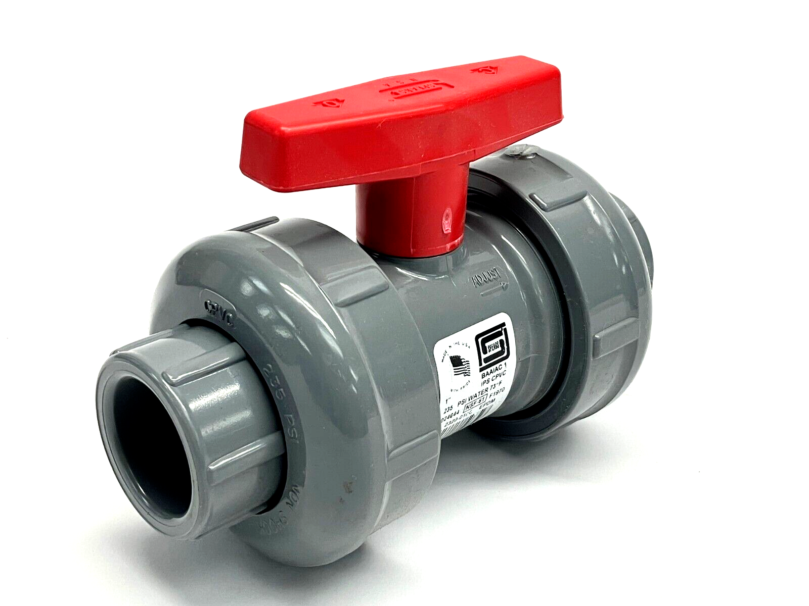 Spears 2329-010C True Union Regular Ball Valve 1" CPVC EPDM - New – Open box - Maverick Industrial Sales