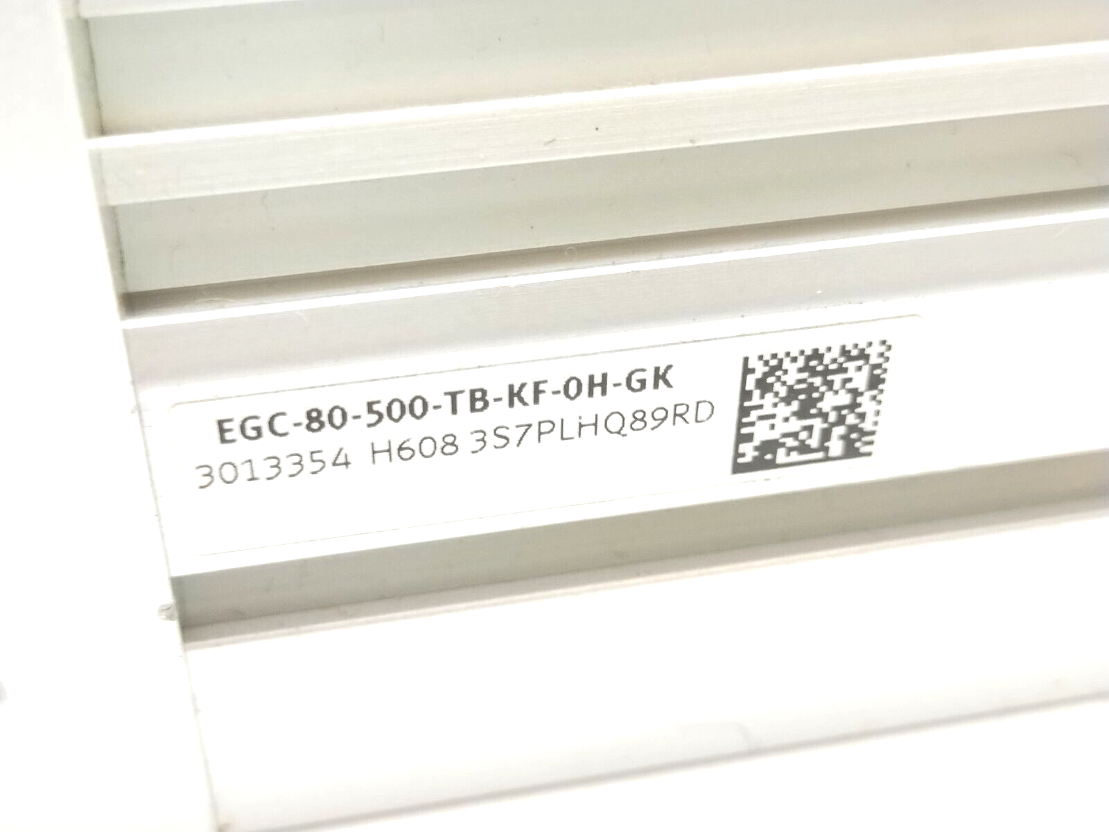 Festo EGC-80-500-TB-KF-0H-GK Actuator Toothed Belt Axis, 500mm Stroke 3013354 - New – Open box - Maverick Industrial Sales