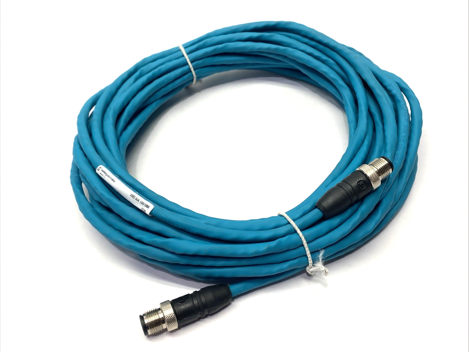 Lumberg Automation 0985 806 100/10M Double-Ended M12 Male Cordset 900004049 - Maverick Industrial Sales